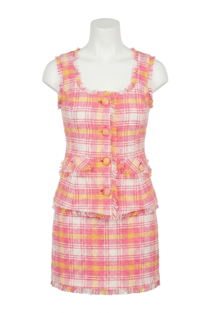 NEW TRINA TURK juliette sleeveless top in multi